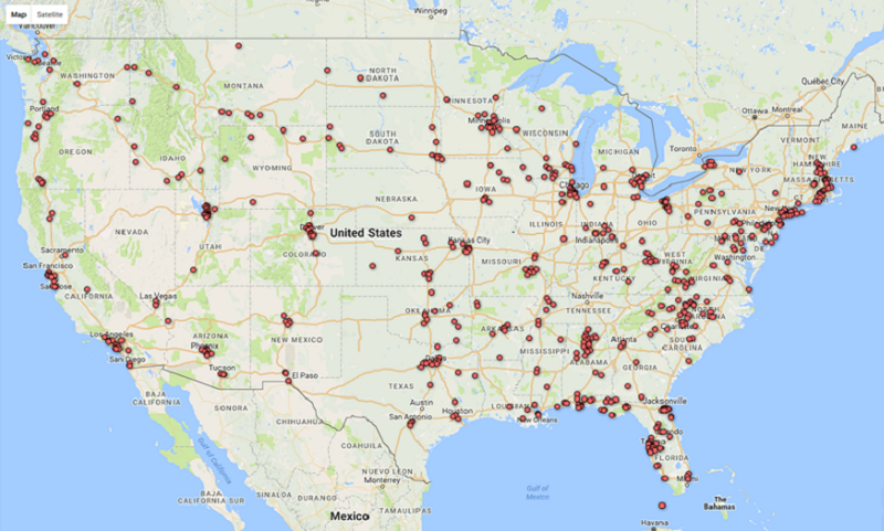 RAPID. Current RAPID Participants by ZIP Code. Map